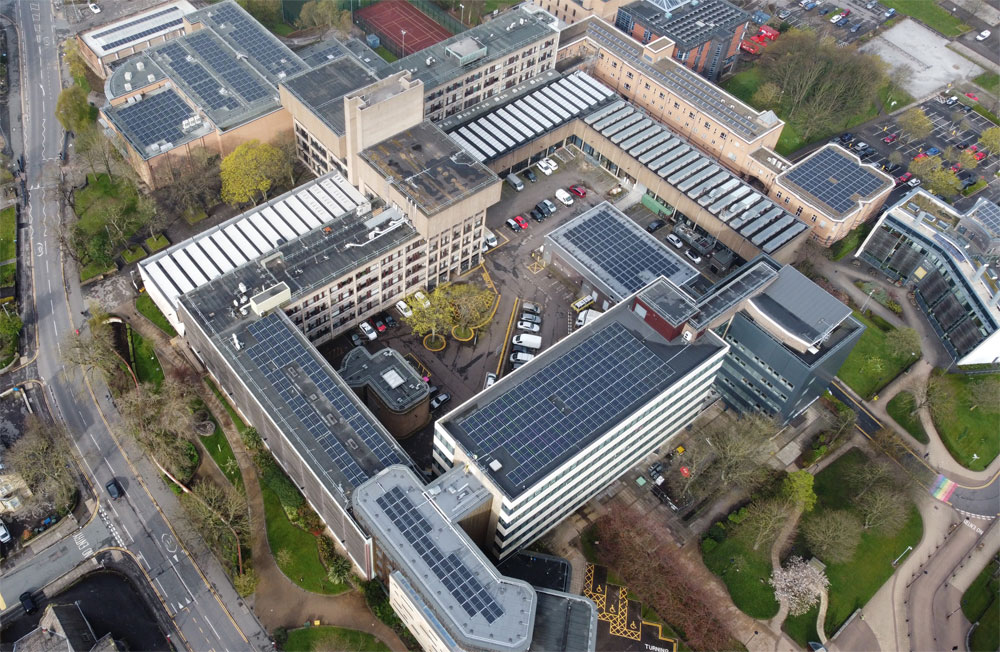 Bradford Uni Solar Install