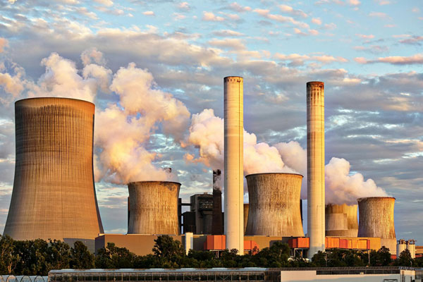 An image of a power plant representing getting Energy from Solar rather than grid