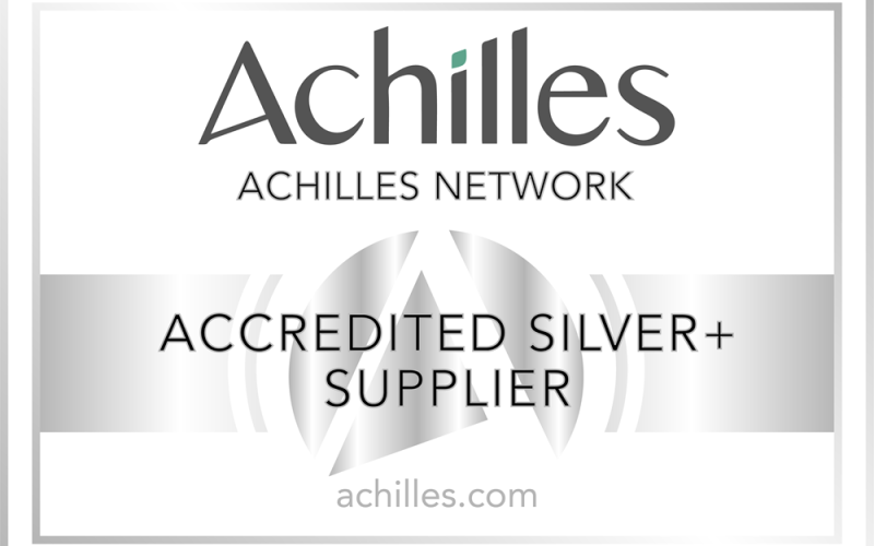 Achilles Network Stamp Silver Plus1